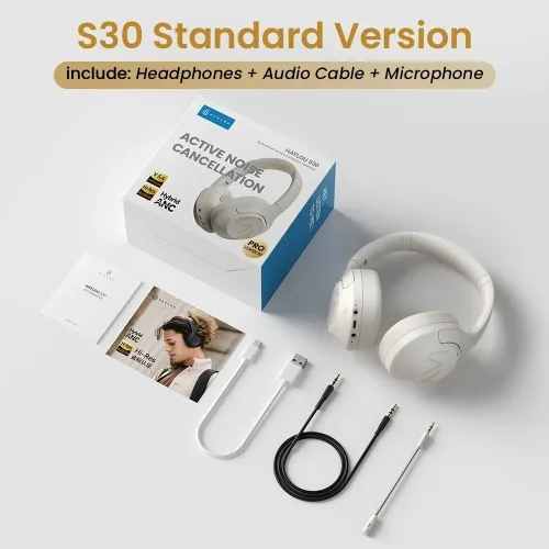 Casque Sans Fil Bluetooth Haylou S40 & S30 ANC Version Pro