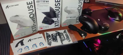 Souris Sans Fil Attack Shark X11 And k-sanke x11