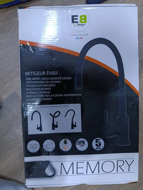 Mitigeur cuisine flexible Français 