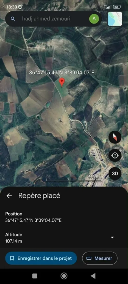 Vente Terrain Agricole Boumerdès Zemmouri