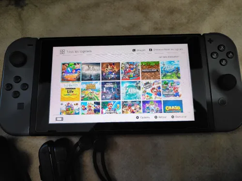 Nintendo switch V2 2020 flashée puce 128 go excellent état