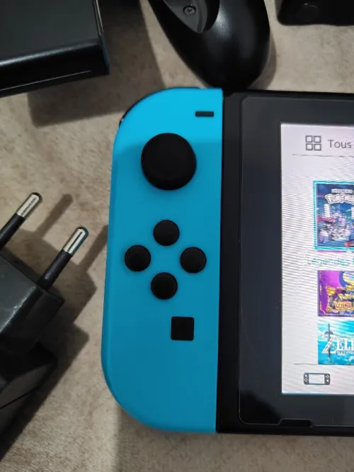 Nintendo switch flashée puce 256 go + mode online