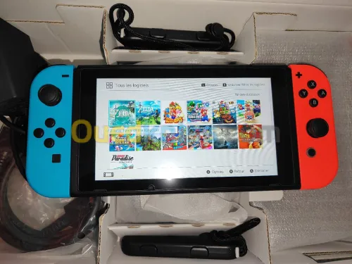 Nintendo switch V2 2020 flashée puce 128 go état neuf