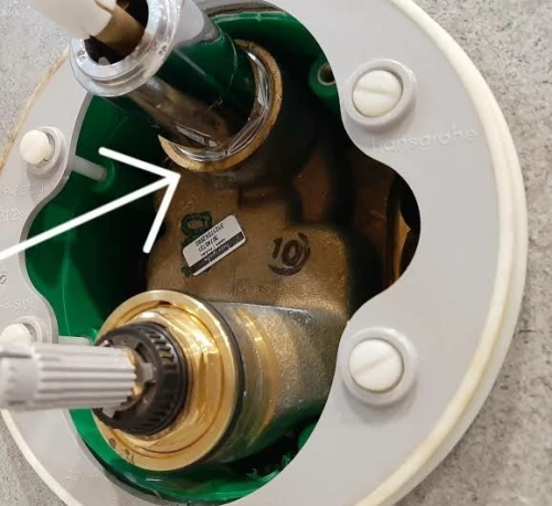Thermostat hansgrohe Colon de douche 