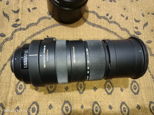 Objectif Sigma 150-500 pour Nikon