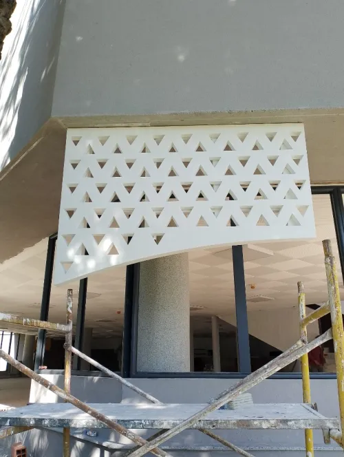 Fabrication de produits décoratif en GRC 