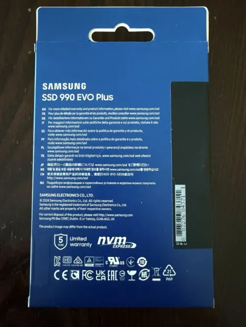 Samsung SSD 990 EVO M.2 1TB PCIE 4.0X4 NVME 2.0 -- PROMOTION