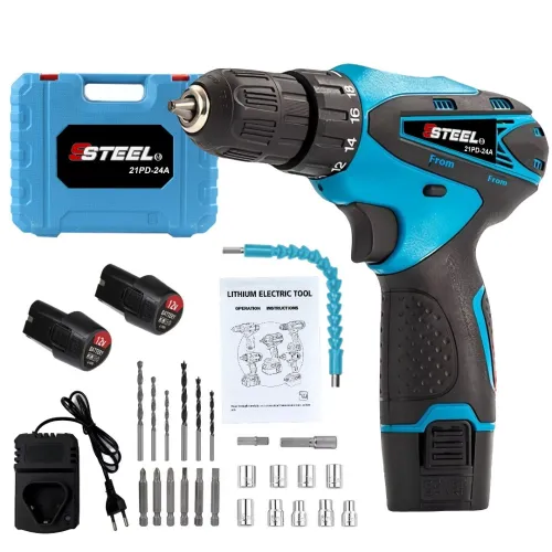 Perceuse Visseuse sans fil outillage électroportatif Algérie visseuse à batterie Ssteel cirtameca.
