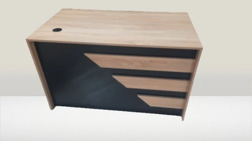 Bureau en mélaminé  Modèle Tendance et Pratique