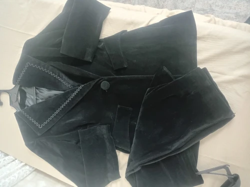 Ensemble velours noir
