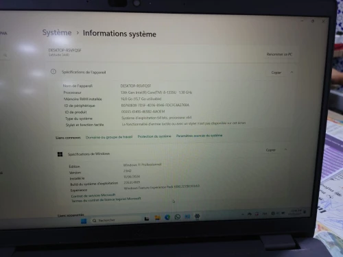 PC PORTABLE DELL 3440