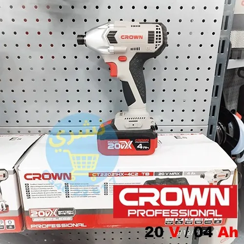 Visseuse a Choc Sans Fil Crown 20V 4Ah CT22021HX