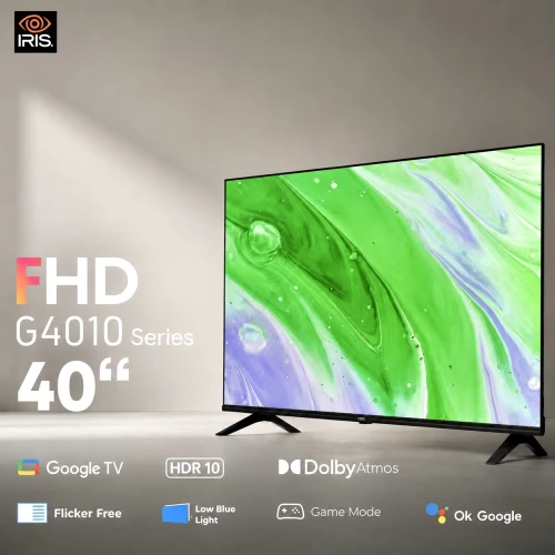 TV IRIS 40" GOOGLE TV G4010 FHD SMART ANDROID 11 40 pouces