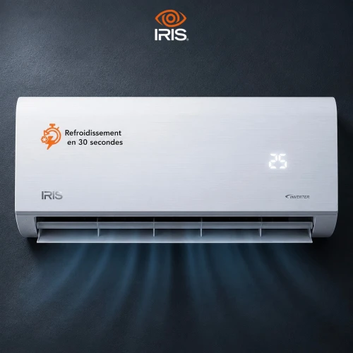 NOUVEAU CLIMATISEUR IRIS 12000 BTU AZAO PLUS INVERER TROPICAL 2026