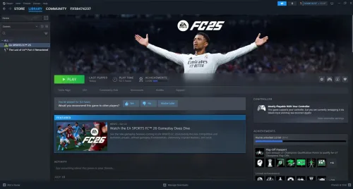 fc25 steam acc