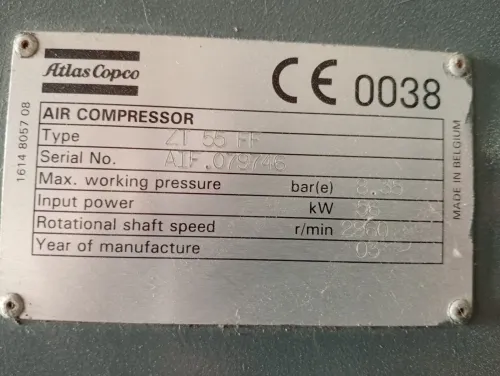 Compresseur atlas copco
