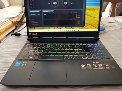 ACER NITRO 5 /i5 11400H(6 CORE 12 THREAD)/RTX 3070 8GB/ 16GB DDR4/512GB NVME GEN4/LAPTOP/144Hz 15.6"