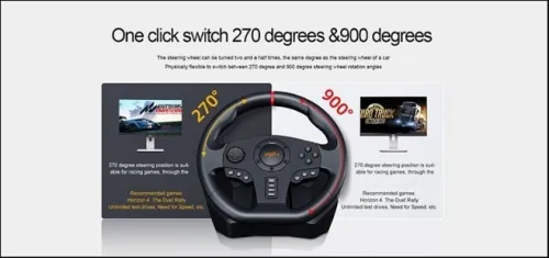 VOLANT PXN V900 RACING WHEEL