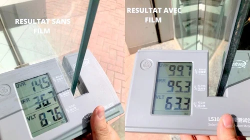 Film solaire Anti UV pour vitrine 