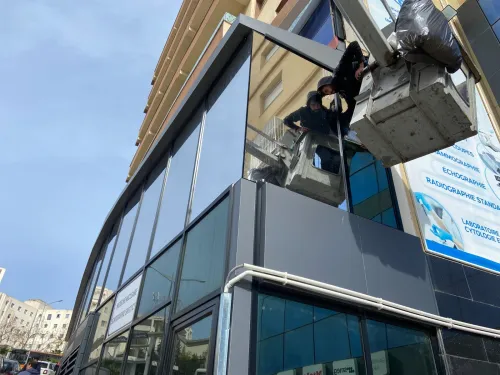 FILM SOLAIRE STOP SOL MIROIR "INSTALLATION EXTERIEUR"