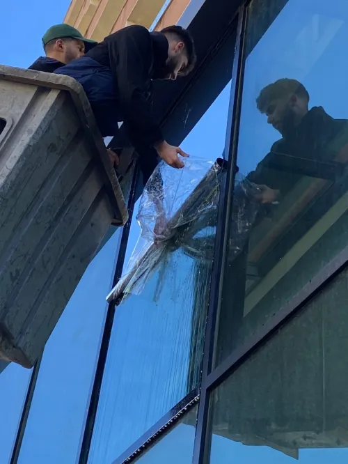FILM SOLAIRE STOP SOL MIROIR "INSTALLATION EXTERIEUR"