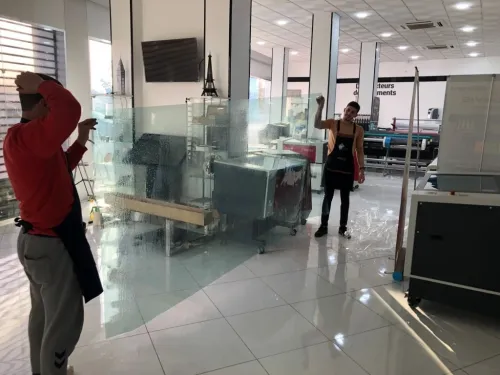 Film solaire Anti UV pour vitrine 