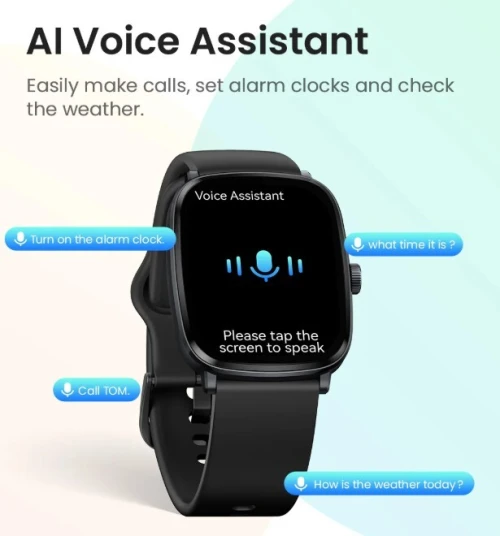 HAYLOU RS5 SmartWatch 2.01 ''AMOLED affichage 24H surveillance de la santé Sport