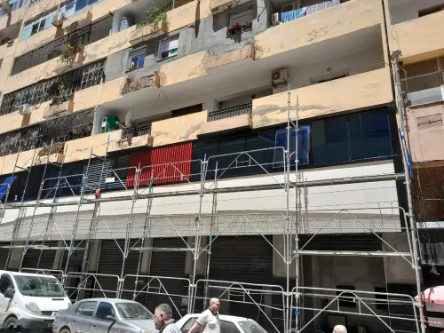 Revétment façade Mur rideux
