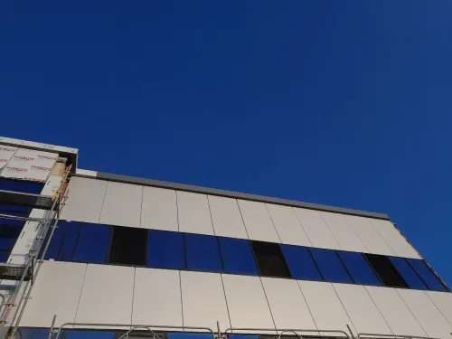 Revétment façade Mur rideux
