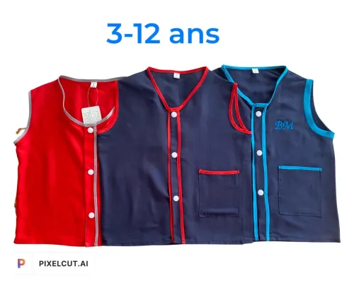Tabliers scolaires personnalisés 