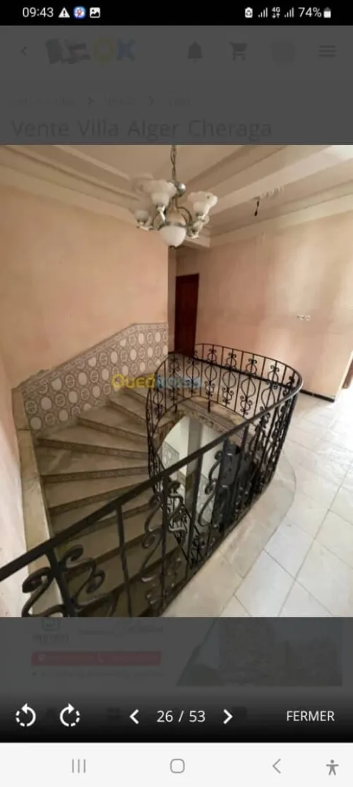 Vente Villa Alger Cheraga