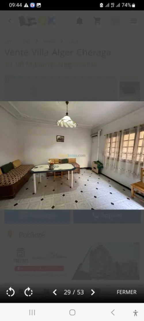Vente Villa Alger Cheraga