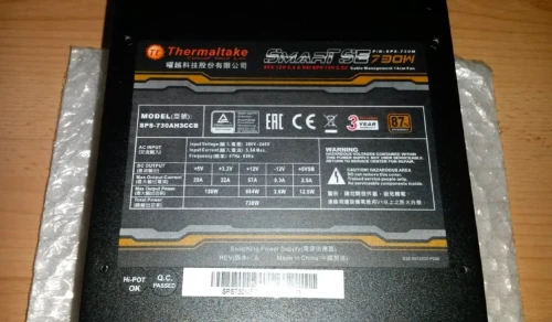 Thermaltake smart se 730w