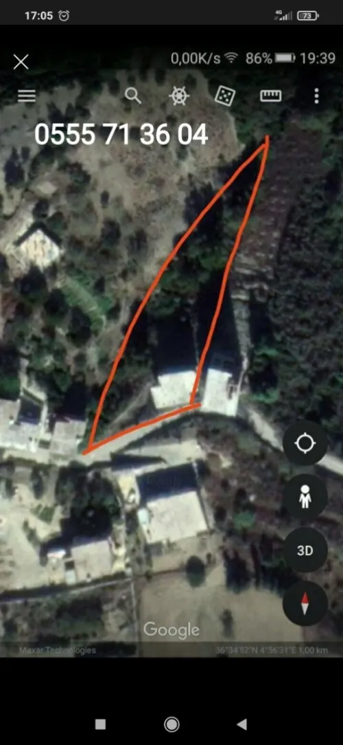 Vente Terrain Béjaïa Barbacha
