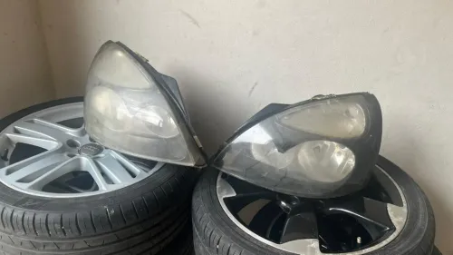 Paire de phares Renault Clio 2 Phase 2 (Origine) occasion