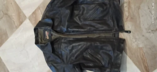 Blouson en cuir redskins avec son gilet
