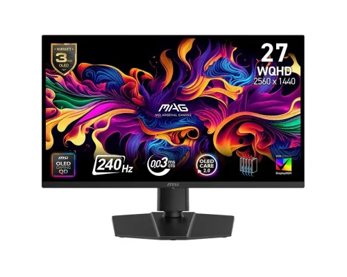 Ecran MSI MAG 273QP QD-OLED X24 (OLED / 2K / 240Hz / 0.03Ms)