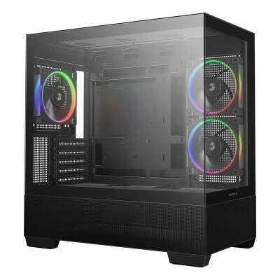 Boitier Deepcool CG380 3 Fan ARGB black