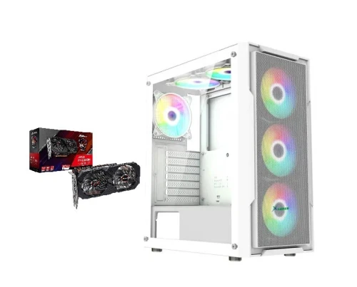 PC Gamer Ryzen 7 5700X / RAM 16Go / NVME 512Go / RX 6500 XT (8Go)