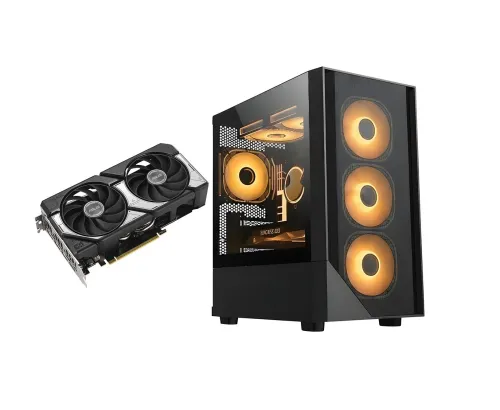 PC Gamer Ryzen 7 5700 / RAM 16Go / NVME 256Go / RTX 5060 8Go