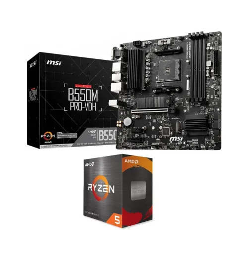 Msi B550M Pro VDH + Ryzen 5 5600GT Box