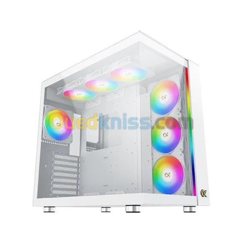 Boitier XIGMATEK Aqua Ultra Air Arctic 7 Fan ARGB + Télécommande 