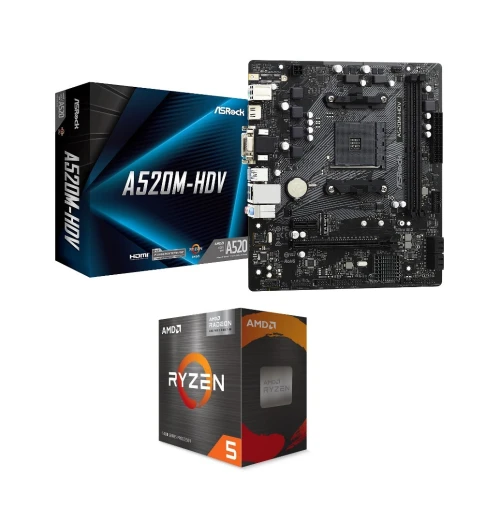 Asrock A520M-HDV + Ryzen 5 5600GT BOX