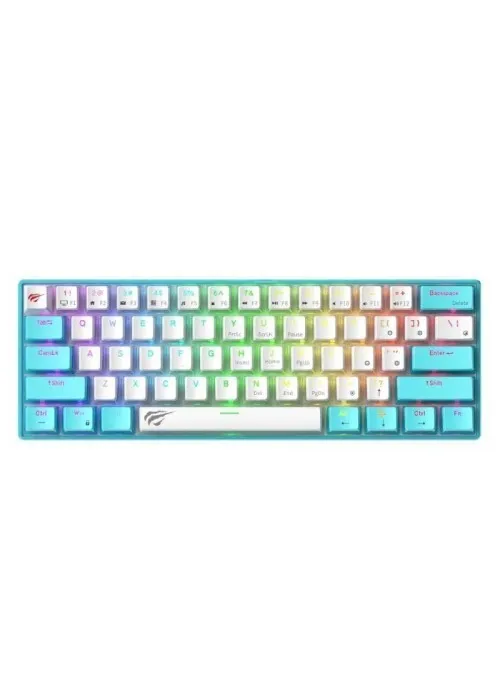 CLAVIER HAVIT MECANIQUE KB903L WHITE/BLUE
