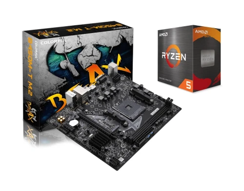 Colorful B450M-T + Ryzen 5 5600GT BOX