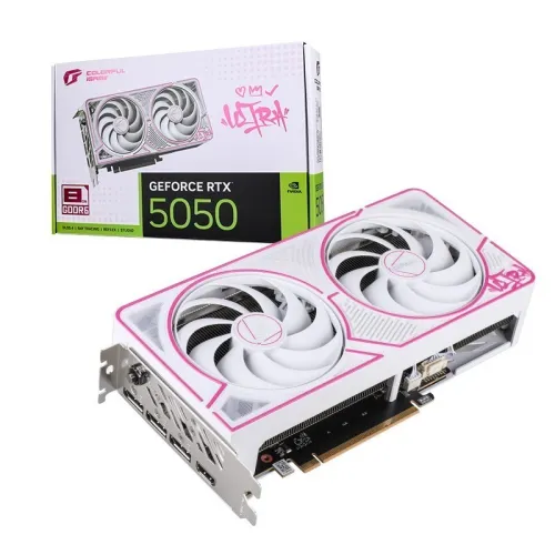 RTX 5050 8GO COLORFUL iGAME ULTRA W DUO OC