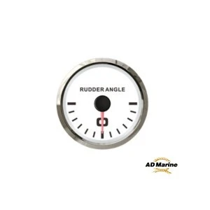 Indicateur angle de barre blanc/polie pour bateau 