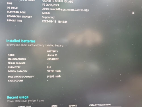 Laptop pc portable gigabyte i9 14900HX 32 64 rtx 4070 aorus gamer station neuf garantie magasin
