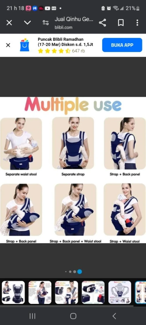 Porte bébé Quinhu