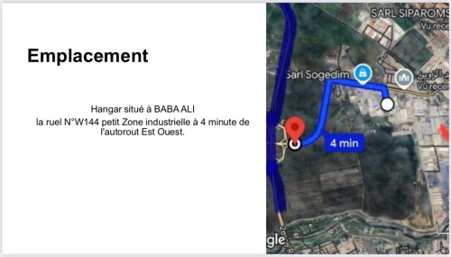 Location Hangar Alger Saoula